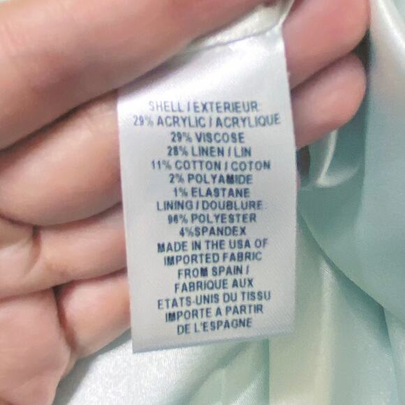 Milly of New York Space Dyed Sheath Cocktail Dress in Blue Size 10 - Picture 4 of 4